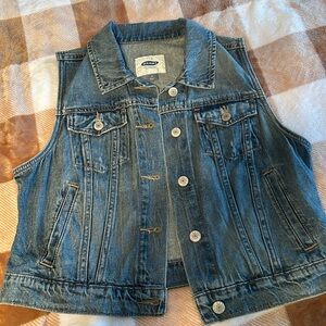 Old Navy Jean vest